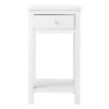 Maisons Du Monde Tables De Chevet Table De Chevet 1 Tiroir Blanche