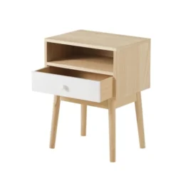 Maisons Du Monde Tables De Chevet Table De Chevet 1 Tiroir Coloris Blanc Et Naturel 6 Maisons Du Monde Tables De Chevet Table De Chevet 1 Tiroir Coloris Blanc Et Naturel -SURMATELAS Soldes table de chevet 1 tiroir coloris blanc et naturel 1000 1 26 209577 2