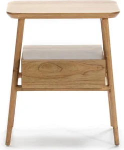 Thai Natura Tables De Chevet Table De Chevet 1 Tiroir Couleur Bois Clair -SURMATELAS Soldes table de chevet 1 tiroir couleur bois clair 2