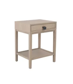 Signature Tables De Chevet Table De Chevet 1 Tiroir Décor Chêne - L46 Cm -SURMATELAS Soldes table de chevet 1 tiroir decor chene l46 cm 2