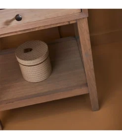 Signature Tables De Chevet Table De Chevet 1 Tiroir Décor Chêne - L46 Cm -SURMATELAS Soldes table de chevet 1 tiroir decor chene l46 cm 4