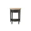 Bois Dessus Bois Dessous Tables De Chevet Table De Chevet 1 Tiroir En Acajou Noir -SURMATELAS Soldes table de chevet 1 tiroir en acajou noir