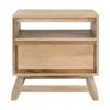 Rendez Vous Déco Tables De Chevet Table De Chevet 1 Tiroir En Bois De Manguier -SURMATELAS Soldes table de chevet 1 tiroir en bois de manguier 11
