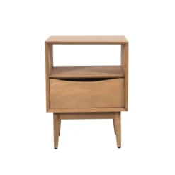 Rendez Vous Déco Tables De Chevet Table De Chevet 1 Tiroir En Bois De Manguier