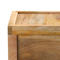 Rendez Vous Déco Tables De Chevet Table De Chevet 1 Tiroir En Bois De Manguier -SURMATELAS Soldes table de chevet 1 tiroir en bois de manguier 8