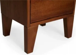 Skandica Tables De Chevet Table De Chevet 1 Tiroir En Pin Massif Foncé -SURMATELAS Soldes table de chevet 1 tiroir en pin massif fonce 2