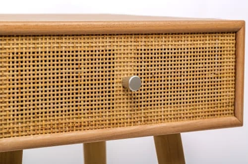 Nordlys Tables De Chevet Table De Chevet 1 Tiroir En Rotin Naturel 8 Nordlys Tables De Chevet Table De Chevet 1 Tiroir En Rotin Naturel – Image 6