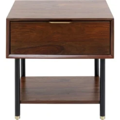 Kare Design Tables De Chevet Table De Chevet 1 Tiroir En Sheesham Massif