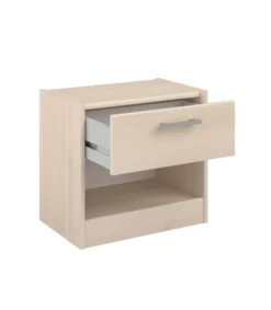 Calicosy Tables De Chevet Table De Chevet 1 Tiroir L43,8 Cm - Décor Acacia -SURMATELAS Soldes table de chevet 1 tiroir l43 8 cm decor acacia 3