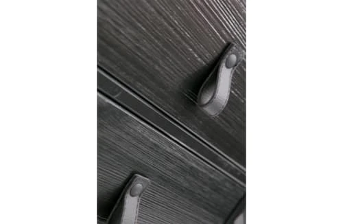 Woood Tables De Chevet Table De Chevet 1 Tiroire 1 Compartiment Noir Métal/bois 7 Woood Tables De Chevet Table De Chevet 1 Tiroire 1 Compartiment Noir Métal/bois – Image 5