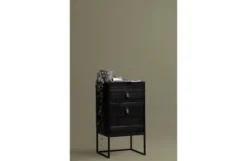 Woood Tables De Chevet Table De Chevet 1 Tiroire 1 Compartiment Noir Métal/bois 13 Woood Tables De Chevet Table De Chevet 1 Tiroire 1 Compartiment Noir Métal/bois -SURMATELAS Soldes table de chevet 1 tiroire 1 compartiment noir metal bois 5