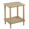Wadiga Tables De Chevet Table De Chevet 2 Plateaux Bois De Pin Et MDF -SURMATELAS Soldes table de chevet 2 plateaux bois de pin et mdf