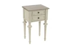 Hellin Tables De Chevet Table De Chevet 2 Tiroirs -SURMATELAS Soldes table de chevet 2 tiroirs 4