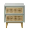 Maisons Du Monde Tables De Chevet Table De Chevet 2 Tiroirs Bleu Gris Cannage En Rotin 2 Maisons Du Monde Tables De Chevet Table De Chevet 2 Tiroirs Bleu Gris Cannage En Rotin -SURMATELAS Soldes table de chevet 2 tiroirs bleu gris cannage en rotin 1000 10 27 209127 1