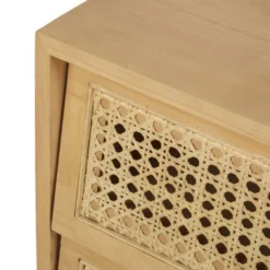 Maisons Du Monde Tables De Chevet Table De Chevet 2 Tiroirs Cannage En Rotin -SURMATELAS Soldes table de chevet 2 tiroirs cannage en rotin 1000 1 0 217669 3