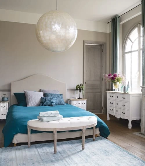 Maisons Du Monde Tables De Chevet Table De Chevet 2 Tiroirs En Acacia Et Manguier Blanche 6 Maisons Du Monde Tables De Chevet Table De Chevet 2 Tiroirs En Acacia Et Manguier Blanche – Image 4