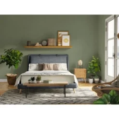 Rendez Vous Déco Tables De Chevet Table De Chevet 2 Tiroirs En Cannage Et Bois De Manguier -SURMATELAS Soldes table de chevet 2 tiroirs en cannage et bois de manguier 1