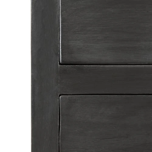 Maisons Du Monde Tables De Chevet Table De Chevet 2 Tiroirs En Manguier Gris 6 Maisons Du Monde Tables De Chevet Table De Chevet 2 Tiroirs En Manguier Gris – Image 4