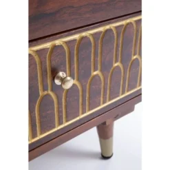 Kare Design Tables De Chevet Table De Chevet 2 Tiroirs En Manguier Massif -SURMATELAS Soldes table de chevet 2 tiroirs en manguier massif 2