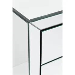 Kare Design Tables De Chevet Table De Chevet 2 Tiroirs En Verre Miroir -SURMATELAS Soldes table de chevet 2 tiroirs en verre miroir 2