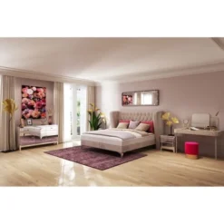 Kare Design Tables De Chevet Table De Chevet 2 Tiroirs En Verre Miroir Doré -SURMATELAS Soldes table de chevet 2 tiroirs en verre miroir dore 1