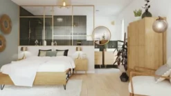 Maisons Du Monde Tables De Chevet Table De Chevet 2 Tiroirs Scultpée -SURMATELAS Soldes table de chevet 2 tiroirs scultpee 1000 8 31 209295 4