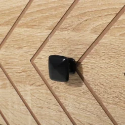 Homcom Tables De Chevet Table De Chevet 2 Tiroirs Style Graphique -SURMATELAS Soldes table de chevet 2 tiroirs style graphique 5