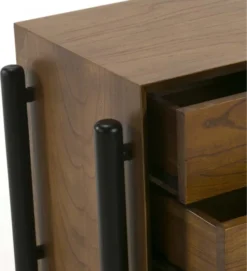 Thai Natura Tables De Chevet Table De Chevet 3 Tiroirs En Bois Foncé Et Doré 11 Thai Natura Tables De Chevet Table De Chevet 3 Tiroirs En Bois Foncé Et Doré -SURMATELAS Soldes table de chevet 3 tiroirs en bois fonce et dore 3