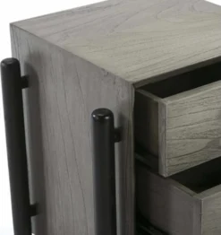 Thai Natura Tables De Chevet Table De Chevet 3 Tiroirs En Bois Teinté Gris Et Doré 11 Thai Natura Tables De Chevet Table De Chevet 3 Tiroirs En Bois Teinté Gris Et Doré -SURMATELAS Soldes table de chevet 3 tiroirs en bois teinte gris et dore 3