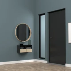 Toilinux Tables De Chevet Table De Chevet à Suspendre Avec 1 Tiroir Beige -SURMATELAS Soldes table de chevet a suspendre avec 1 tiroir beige 4