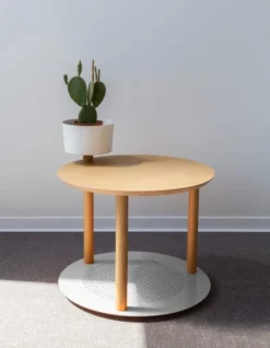 DIZY Design Tables De Chevet Good Is Beautiful Table De Chevet Avec Bol En Chêne Et Métal Blanc 10 DIZY Design Tables De Chevet Good Is Beautiful Table De Chevet Avec Bol En Chêne Et Métal Blanc -SURMATELAS Soldes table de chevet avec bol en chene et metal blanc 2