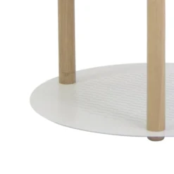 DIZY Design Tables De Chevet Good Is Beautiful Table De Chevet Avec Bol En Chêne Et Métal Blanc 11 DIZY Design Tables De Chevet Good Is Beautiful Table De Chevet Avec Bol En Chêne Et Métal Blanc -SURMATELAS Soldes table de chevet avec bol en chene et metal blanc 3