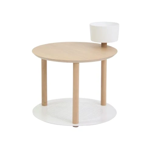 DIZY Design Tables De Chevet Good Is Beautiful Table De Chevet Avec Bol En Chêne Et Métal Blanc 3 DIZY Design Tables De Chevet Good Is Beautiful Table De Chevet Avec Bol En Chêne Et Métal Blanc