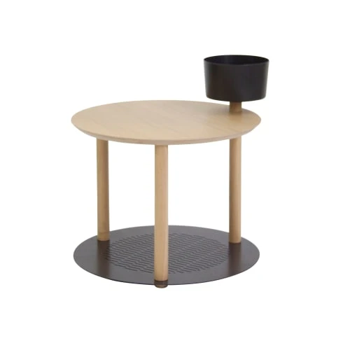 DIZY Design Tables De Chevet Good Is Beautiful Table De Chevet Avec Bol En Chêne Et Métal Noir 3 DIZY Design Tables De Chevet Good Is Beautiful Table De Chevet Avec Bol En Chêne Et Métal Noir