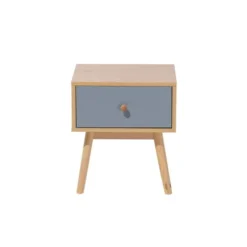 Beliani Tables De Chevet Table De Chevet Avec Tiroir -SURMATELAS Soldes table de chevet avec tiroir 2