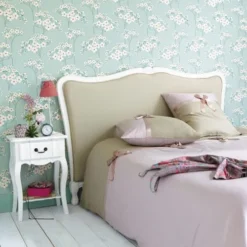 Maisons Du Monde Tables De Chevet Table De Chevet Avec Tiroir En Bois De Paulownia Blanche L 44 Cm -SURMATELAS Soldes table de chevet avec tiroir en bois de paulownia blanche l 44 cm 1000 13 22 49140162 10