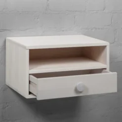 WOODEK Tables De Chevet Table De Chevet Avec Tiroir En Bouleau Blanc 12 WOODEK Tables De Chevet Table De Chevet Avec Tiroir En Bouleau Blanc -SURMATELAS Soldes table de chevet avec tiroir en bouleau blanc 10