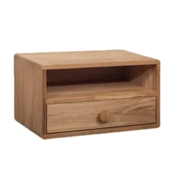 WOODEK Tables De Chevet Table De Chevet Avec Tiroir En Chêne Massif Huilé