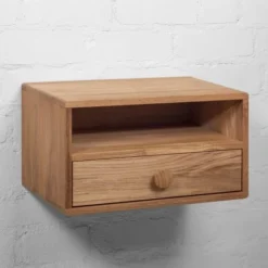 WOODEK Tables De Chevet Table De Chevet Avec Tiroir En Chêne Massif Huilé 10 WOODEK Tables De Chevet Table De Chevet Avec Tiroir En Chêne Massif Huilé -SURMATELAS Soldes table de chevet avec tiroir en chene massif huile 8