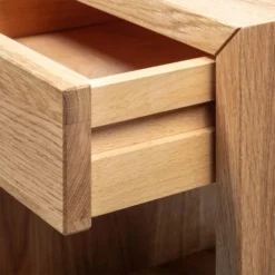 WOODEK Tables De Chevet Table De Chevet Avec Tiroir En Chêne Massif Petit -SURMATELAS Soldes table de chevet avec tiroir en chene massif petit 4