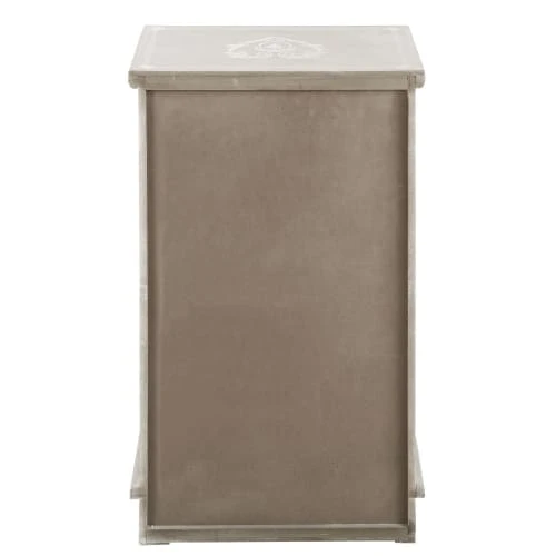 Maisons Du Monde Tables De Chevet Table De Chevet Avec Tiroir En Paulownia Grisée 4 Maisons Du Monde Tables De Chevet Table De Chevet Avec Tiroir En Paulownia Grisée – Image 2