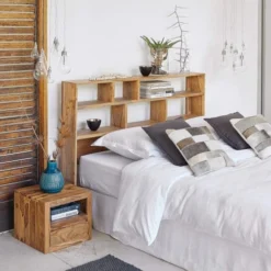 Maisons Du Monde Tables De Chevet Table De Chevet Avec Tiroir En Sheesham Massif -SURMATELAS Soldes table de chevet avec tiroir en sheesham massif 1000 6 18 121624 7