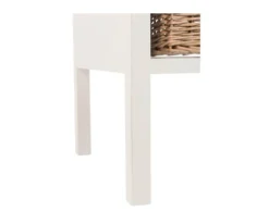 Meubles & Design Tables De Chevet Table De Chevet Bohème En Bois Avec Tiroir -SURMATELAS Soldes table de chevet boheme en bois avec tiroir 4