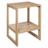 Five Simply Smart Tables De Chevet Table De Chevet Bois 2 Plateaux - 34.5x33.5x51cm -SURMATELAS Soldes table de chevet bois 2 plateaux 34 5x33 5x51cm