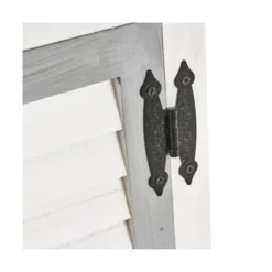 Wadiga Tables De Chevet Table De Chevet Bois Blanc Et Gris Cérusé - 40x29x74cm -SURMATELAS Soldes table de chevet bois blanc et gris ceruse 40x29x74cm 3