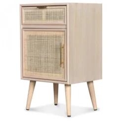 Wadiga Tables De Chevet Table De Chevet Bois Et Rotin