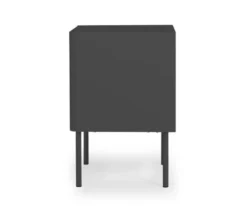 Meubles & Design Tables De Chevet Table De Chevet Contemporaine Avec Tiroir Gris -SURMATELAS Soldes table de chevet contemporaine avec tiroir gris 2