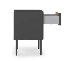 Meubles & Design Tables De Chevet Table De Chevet Contemporaine Avec Tiroir Gris -SURMATELAS Soldes table de chevet contemporaine avec tiroir gris 5