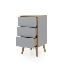 Tenzo Tables De Chevet Table De Chevet En Bois 3 Tiroirs Gris Clair 12 Tenzo Tables De Chevet Table De Chevet En Bois 3 Tiroirs Gris Clair -SURMATELAS Soldes table de chevet en bois 3 tiroirs gris clair 5