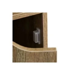 Wadiga Tables De Chevet Table De Chevet En Bois Avec Placard Et étagère -SURMATELAS Soldes table de chevet en bois avec placard et etagere 2